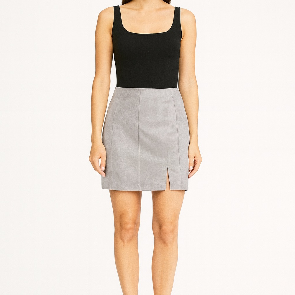 Iris Suede Mini Skirt NWOT